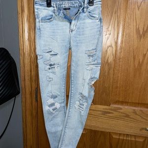 American Eagle ripped jeans